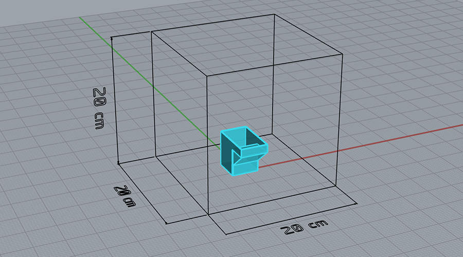 Volumen impresión 3D